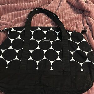 Oversized zippered bag